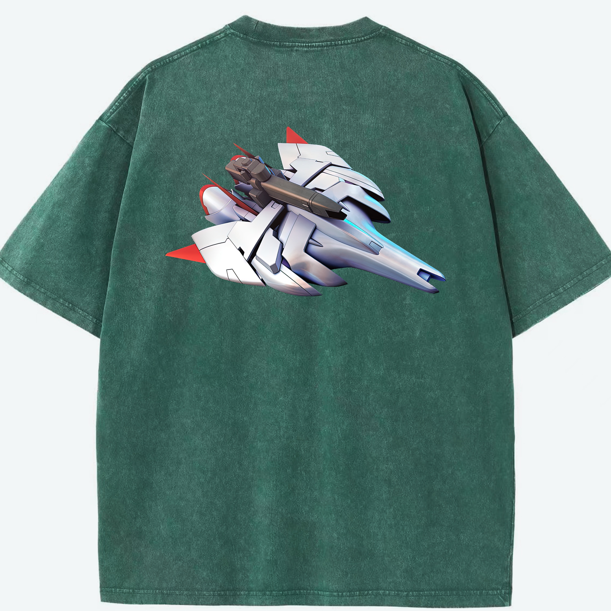 （画像用） 機動戦士ガンダム Mobile Suit Gundam 綿100% ヴィンテージ風 半袖Tシャツ（背面プリント）